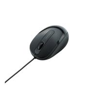 Elecom M-BL16UBBK - Ratón (Mano Derecha, Blue LED, USB, 1000 dpi, Negro)