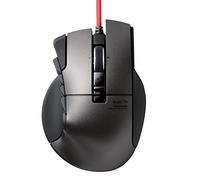 Elecom M-DUX50BK - Ratón (Mano Derecha, Óptico, USB, 3500 dpi, Negro)