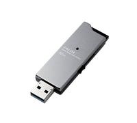 Elecom MF-DAU3032GBK unidad flash USB 32 GB USB tipo A 3.0 (3.1 Gen 1) Negro, Gris - Memoria USB (32 GB, USB tipo A, 3.0 (3.1 Gen 1), 190 MB/s, Deslizar, Negro, Gris)