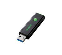 Elecom MF-PSU332GGN Unidad Flash USB 32 GB USB Tipo A 3.0 (3.1 Gen 1) Negro, Verde - Memoria USB (32 GB, USB Tipo A, 3.0 (3.1 Gen 1), Deslizar, Protección Mediante contraseña, Negro, Verde)