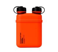 ELECOM NESTOUT 15000mAh Rugged Outdoor Power Bank, IP67 Waterproof, 32W | Shockproof & dustproof, USB-C Fast Charging PD 20W + 2x USB-A output, for Smartphone Tablet Hunting Camping Worksite (Orange)