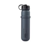 ELECOM NESTOUT 5000mAh Rugged Outdoor Power Bank, IP67 Waterproof, 15W | Shockproof & dustproof, USB-C + USB-A output, Portable Charger for Smartphone Tablet, Hiking Travel Camping EDC (Gray)