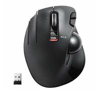 ELECOM Ratón Trackball Inalámbrico M-XT4DRBK 6 Botones Negro para Mano Izquie...