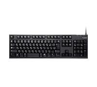 ELECOM TK-FCM062BK - Teclado estándar con cable (negro)