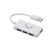Elecom U3H-A416BF1WH USB 3.0 (3.1 Gen 1) Type-A 5000Mbit/s Blanco hub y concentrador - Hubs y concentradores (USB 3.0 (3.1 Gen 1) Type-A, USB 3.0 (3.1 Gen 1) Type-A, 0,1 m, 5000 Mbit/s, USB, 0,72 A)