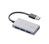 ELECOM U3H-A416BSV hub de Interfaz USB 3.0 (3.1 Gen 1) Type-A 5000 Mbit/s Gris - Concentrador (USB 3.0 (3.1 Gen 1) Type-A, USB 3.0 (3.1 Gen 1) Type-A, 5000 Mbit/s, Gris, 0,1 m, USB)