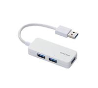 ELECOM U3H-K315BWH hub de Interfaz USB 3.0 (3.1 Gen 1) Type-A 5000 Mbit/s Blanco - Concentrador (USB 3.0 (3.1 Gen 1) Type-A, USB 3.0 (3.1 Gen 1) Type-A, 5000 Mbit/s, Blanco, 0,1 m, USB)