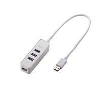 ELECOM U3H-T405BWH hub de Interfaz USB 3.0 (3.1 Gen 1) Type-A 5000 Mbit/s Blanco - Concentrador (USB 3.0 (3.1 Gen 1) Type-A, USB 3.0 (3.1 Gen 1) Type-A, 5000 Mbit/s, Blanco, 112 mm, 32 mm)