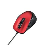 Elecom [Windows8 correspondiente] Wired BlueLED ratón [USB] tamaño EX-G Series M (5 botones rojo) m-xg1ubrd