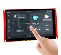 ELECROW ESP32 Display 800×480, pantalla táctil LCD HMI ESP32 RGB TFT de 7 pulgadas, procesador LX6 de doble núcleo de 32 bits, hasta 240 MHz, compatible con Arduino, LVGL, PlatformIO, MicroPython (sin