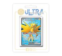 Électhor ex (Zapdos ex) 192/165 Full Art Secreta - Ultraboost X Écarlate et Violet 3.5-151 Box de 10 Cartas Pokémon Francés