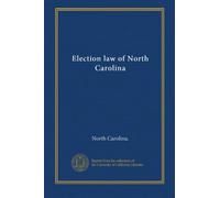 Election law of North Carolina