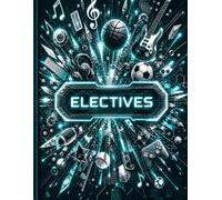 Electives Composition Notebook: TechArt Student Notebook, College Ruled, 120 pages, 8.5x11 in