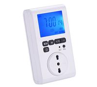 Electraline 58107 - Programador Digital Profesional, Retroiluminada Pantalla Lcd, Conector Macho/Hembra Italiano