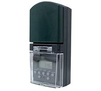 Electraline 58109 Programador digital semanal de exterior semanal, verde