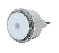 Electraline 58307 - Led Night Light, lámpara nocturna con sensor detector crepuscular