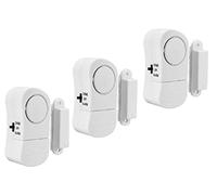 Electraline 58401 - Alarma perimetral inalámbrica con sensor para puertas y ventanas (3 unidades)