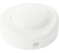 Electraline 70561 - Interruptor de pie, color blanco