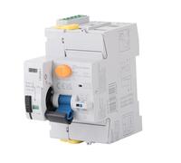 Electraline 87016 Interruptor diferencial, 40A, 1P+N, 30mA 2 mod. tipo A, rearme automático, Gris