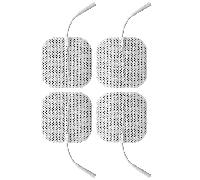 ElectraStim ElectraPads - 4 electrodos unipolares cuadrados autoadhesivos (48 mm)