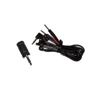 Electrastim Jack Adaptor Cable 3.5mm y 2.5mm Kit Electroestimulador - 35 gr