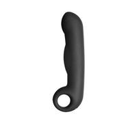 Electro sex toys plug de silicona negro electrificado