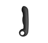Electro sex toys plug de silicona negro electrificado