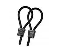 Electrastim - prestige electra loops anillos de pene ajustables negro