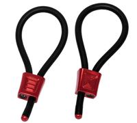ELECTRASTIM - PRESTIGE ELECTRA LOOPS ANILLOS DE PENE AJUSTABLES ROJO