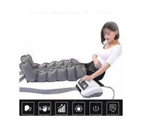 Electric Air Compression Leg Massager for Full Body Lymphatic Drainage Therapy with Adjustable Pressure Settings