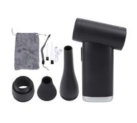 Electric Air Duster 100000RPM Brushless Motor Portable Dust Blower Compressed Air Duster with LED Light 9000mAh Battery Four Speed Settings for Keyboard Pet Hair Car Home Cleaning (MtlavishnesszWx-12)