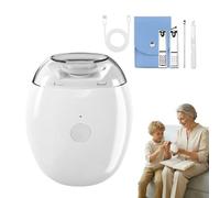 Electric Automatic Nail Clipper & Trimmer, Easy Nail Trimmer Electric Nail File, Electric Toe Nail Clippers with LED Light, Universal Automatic Fingernail Grinder for Adults and Children (1Pc)