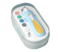 Electric Baby Nail Care, Automatic LED Light Nail Clippers, Rechargeable Baby Nails Clippers, Child Safe Nail Clippers 6.69x3.74x2.36 Inches for Toddler, Children, Kids (Pink, Blue)