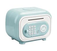 Electric Bank for Kids - 5,12 x 7,68 x 5,71 pulgadas de efectivo - Electronic Money Bank with Code and Fingerprint Password | for Counting Savings Ages 3-12 Girls Teens Birthday Play