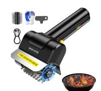 Electric BBQ Grill Brush High Torque USB Rechargeable Wire Bristles