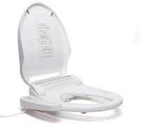 Electric Bidet Asiento de inodoro, inodoro inteligente, secado de aire caliente, adecuado para la instalación de inodoros con tanque de agua vertical y tanque de agua trasero