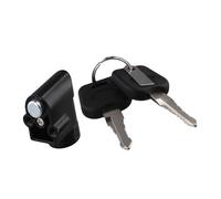 Electric Bike Battery Power Lock with Key for Hailong 1 and 2 Battery Cases, E-Bike Battery Case Replacement Lock(11mm)