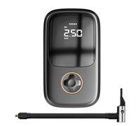 Electric Bike Pump - Compact Smart Air Inflator, USB Charging Portable Tire Pump, Automatic Pressure Control with LED Display Light | Cycling Maintenance, Road Trip, Car Accessories