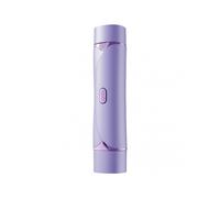 Electric Bikini Razor for Women - Cordless Double Head Body Shaver, Facial Hair Remover, Personal Groomer in Purple