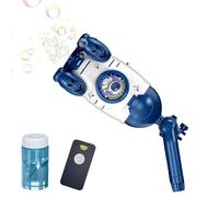 Electric Bubble Blower, Outdoor Light Toy, 12x8 Inches Bubble Machine with Fun Effects, Durable Party Accessory, Maker with Colorful Design, Toy Entertainment for Lawn and Backyard