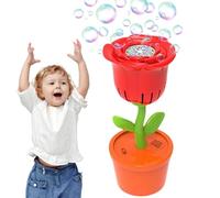 Electric Bubble Machine | Sunflower Bubble Machine - Electric Búbble Blower Toy with Music & Light