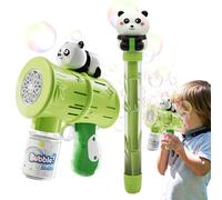 Electric Bubble Maker Toy - Bubble Blower | Pull-out Water Spray Toy | Bubbles Maker | 2pieces Outdoor Bubbles Machine Toys for Outdoor Backyard Parties Bath Summer School Beach Easter