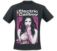 Electric Callboy Eat Me Alive Hombre Camiseta Negro XL 100% algodón Regular