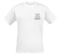 Electric Callboy In Tekkno We Trust Hombre Camiseta Blanco M 100% algodón Regular