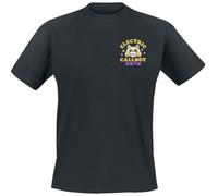 Electric Callboy Ratatata Lucky Cat Hombre Camiseta Negro XXL 100% algodón Regular
