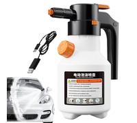 Electric Car Wash Foam Sprayer - Wireless High Pressure PA Foam Cannon | 8 BAR Automatic Power Sprayer With Fan Shaped Nozzle | Multi Purpose 40W Gardening & Window Cleaning Tool