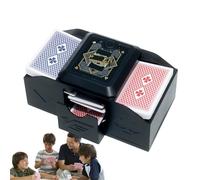 Electric Card , Poker Shuffling Machine, ProaElectric Card Shuffessional Deck Mixer, Table Top Pokers Accessory, 7,87 x 3,74 x 3,74 pulgadas, perfecta para juegos en casa, viajes y casinos