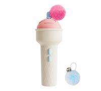 Electric Cat Teaser - Plush ABS Ice Cream Shape Interactive Automatic Cat