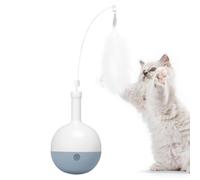 Electric Cat Toy, Automatic Play Ball, Interactive Cat Toy, Indoor Cat Exercise Toy, Multi-Functional Cat Toy, Kitten Playmate, Mental Stimulation Toy, Automatic Kitten Ball, Cat Exercise Ball