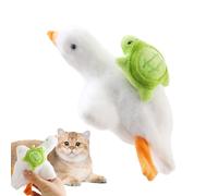 Electric Cat Toy, Interactive Plush Doll, 3.15x5.91 Inches Rechargeable Motion Accessory, Scratch-Resistant Exercise Companion, Electronic Entertainment for Small Medium Large Kitten Pet Play